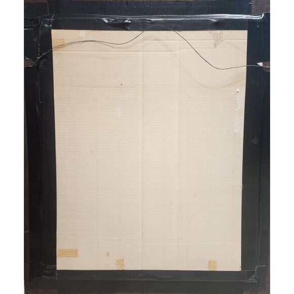 Signed Ray Harm “Summer Tanager” Lithograph – Vintage Framed Wildlife Art - 1963 - Picture 9 of 9